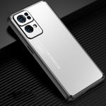 Custodia per telefono in metallo satinato, For Huawei nova 7 Pro, For Huawei nova 7, For Huawei nova 8 Pro, For Huawei nova 8, For OPPO Reno7 Pro, For OPPO Reno7
