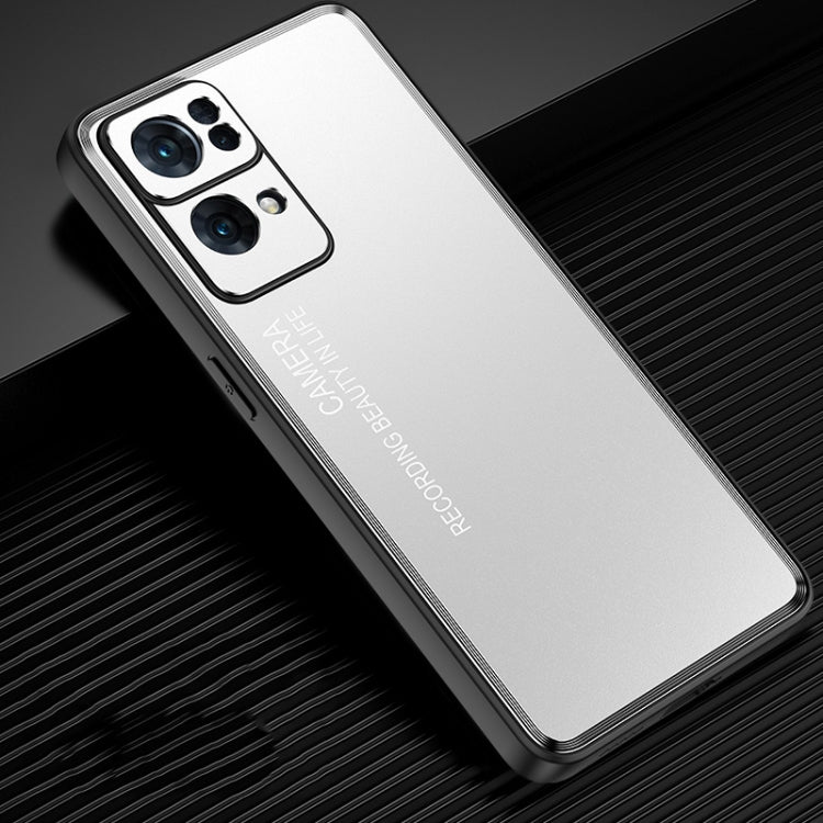 Custodia per telefono in metallo satinato, For Huawei nova 7 Pro, For Huawei nova 7, For Huawei nova 8 Pro, For Huawei nova 8, For OPPO Reno7 Pro, For OPPO Reno7