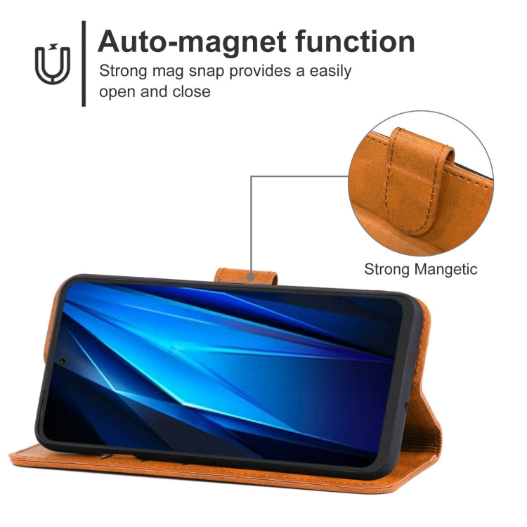 Custodia per telefono in pelle, For Doogee S51, For OPPO A17, For OPPO A77s, For Tecno Pova Neo 2, For Ulefone Note 14, For Xiaomi Civi 2, For Xiaomi Redmi Note 11R, For ZTE Axon 30S