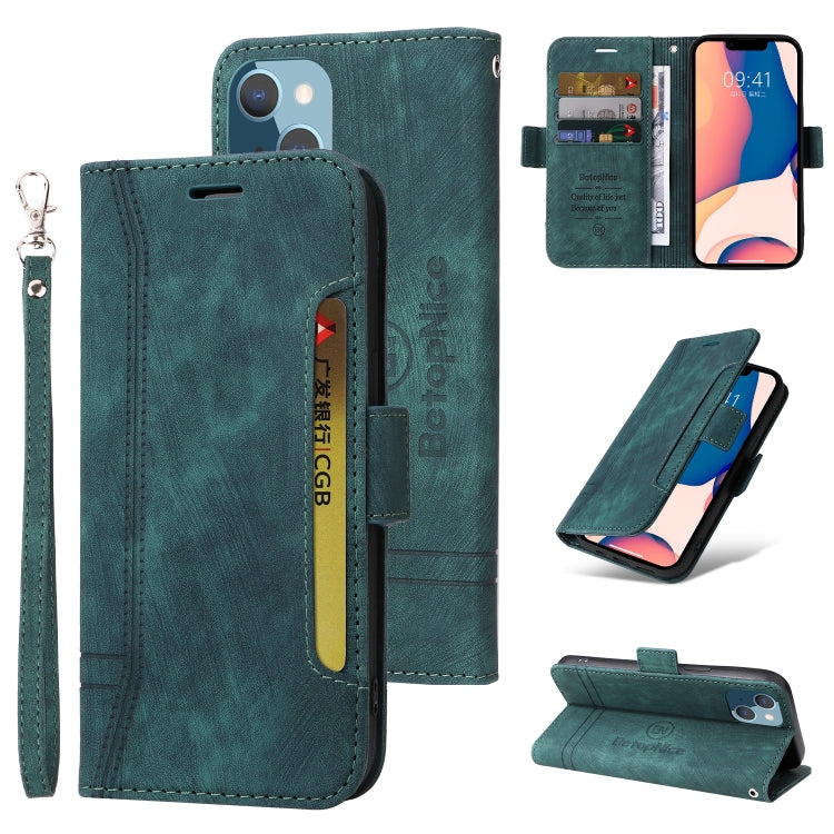 BETOPNICE Custodia per telefono in pelle con fibbia a doppio lato, For iPhone 14, For iPhone 14 Plus, For iPhone 14 Pro, For iPhone 14 Pro Max