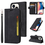 BETOPNICE Custodia per telefono in pelle con fibbia a doppio lato, For iPhone 14, For iPhone 14 Plus, For iPhone 14 Pro, For iPhone 14 Pro Max