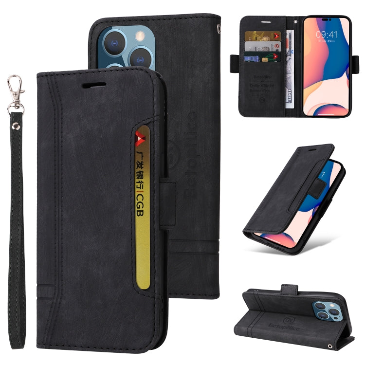 BETOPNICE Custodia per telefono in pelle con fibbia a doppio lato, For iPhone 14, For iPhone 14 Plus, For iPhone 14 Pro, For iPhone 14 Pro Max