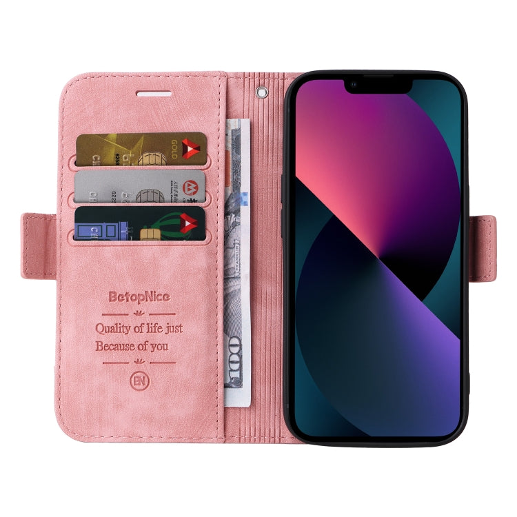 BETOPNICE Custodia per telefono in pelle con fibbia a doppio lato, For iPhone 13 mini, For iPhone 13, For iPhone 13 Pro, For iPhone 13 Pro Max