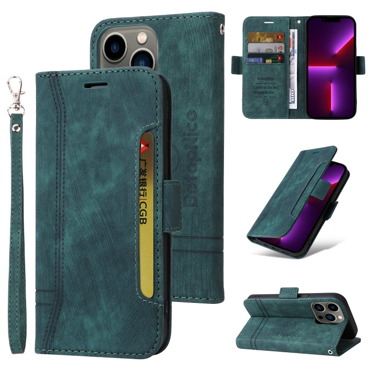 BETOPNICE Custodia per telefono in pelle con fibbia a doppio lato, For iPhone 13 mini, For iPhone 13, For iPhone 13 Pro, For iPhone 13 Pro Max