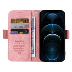 BETOPNICE Custodia per telefono in pelle con fibbia a doppio lato, For iPhone 12 mini, For iPhone 12 / 12 Pro, For iPhone 12 Pro Max, For iPhone 11