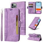 BETOPNICE Custodia per telefono in pelle con fibbia a doppio lato, For iPhone 12 mini, For iPhone 12 / 12 Pro, For iPhone 12 Pro Max, For iPhone 11