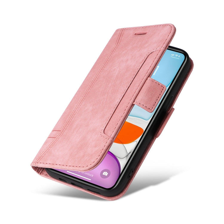 BETOPNICE Custodia per telefono in pelle con fibbia a doppio lato, For iPhone 11 Pro, For iPhone 11 Pro Max, For iPhone X / XS, For iPhone XR