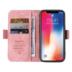 BETOPNICE Custodia per telefono in pelle con fibbia a doppio lato, For iPhone XS Max, For iPhone SE 2022 / SE 2020 / 7 / 8, For iPhone 7 Plus / 8 Plus