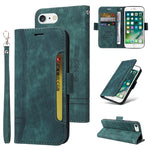 BETOPNICE Custodia per telefono in pelle con fibbia a doppio lato, For iPhone XS Max, For iPhone SE 2022 / SE 2020 / 7 / 8, For iPhone 7 Plus / 8 Plus