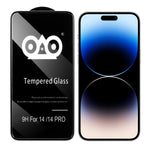 Pellicola in vetro temperato per airbag antiurto, For iPhone 14 Pro Max (1 PC), For iPhone 14 Pro (1 PC)