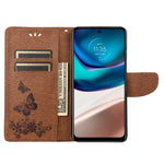 Custodia per cellulare in pelle flip orizzontale goffrata farfalla, For Motorola Moto G42, For OnePlus 10T, For Samsung Galaxy A04