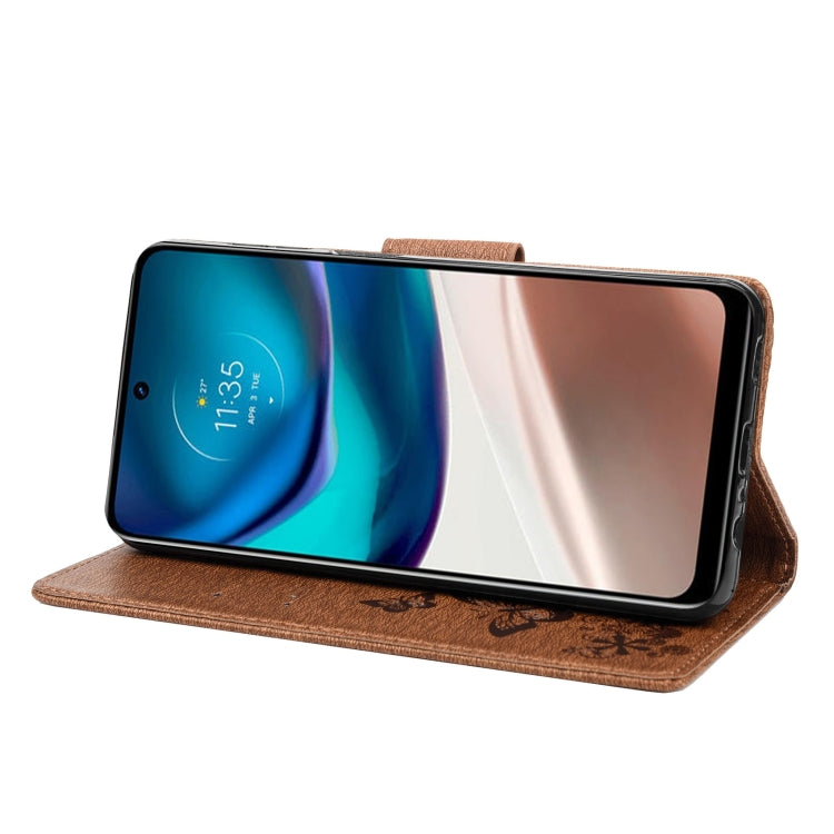 Custodia per cellulare in pelle flip orizzontale goffrata farfalla, For Motorola Moto G42, For OnePlus 10T, For Samsung Galaxy A04