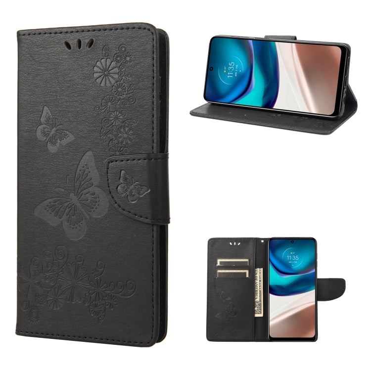 Custodia per cellulare in pelle flip orizzontale goffrata farfalla, For Motorola Moto G42, For OnePlus 10T, For Samsung Galaxy A04