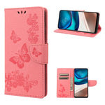 Custodia per cellulare in pelle flip orizzontale goffrata farfalla, For Motorola Moto G42, For OnePlus 10T, For Samsung Galaxy A04