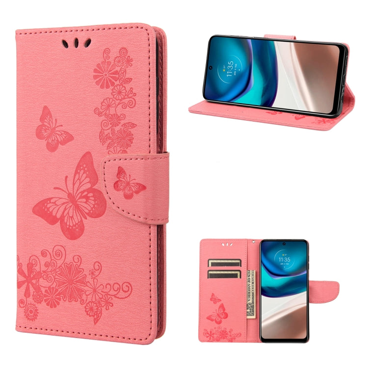 Custodia per cellulare in pelle flip orizzontale goffrata farfalla, For Motorola Moto G42, For OnePlus 10T, For Samsung Galaxy A04