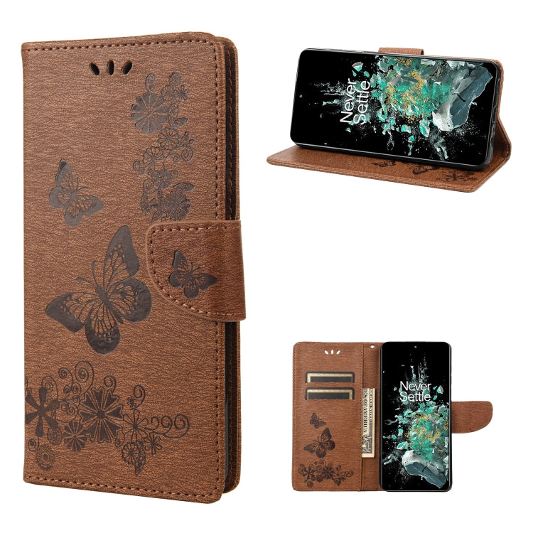 Custodia per cellulare in pelle flip orizzontale goffrata farfalla, For Motorola Moto G42, For OnePlus 10T, For Samsung Galaxy A04