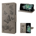 Custodia per cellulare in pelle flip orizzontale goffrata farfalla, For Motorola Moto G42, For OnePlus 10T, For Samsung Galaxy A04