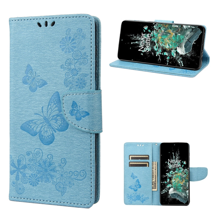 Custodia per cellulare in pelle flip orizzontale goffrata farfalla, For Motorola Moto G42, For OnePlus 10T, For Samsung Galaxy A04