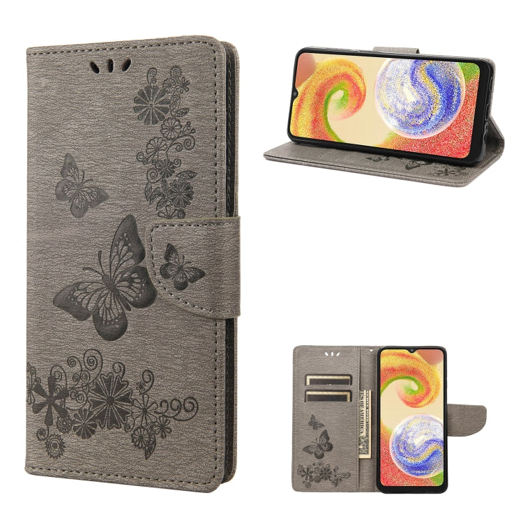 Custodia per cellulare in pelle flip orizzontale goffrata farfalla, For Motorola Moto G42, For OnePlus 10T, For Samsung Galaxy A04