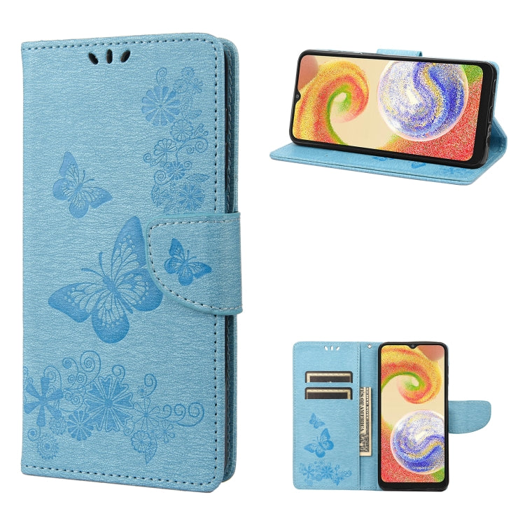 Custodia per cellulare in pelle flip orizzontale goffrata farfalla, For Motorola Moto G42, For OnePlus 10T, For Samsung Galaxy A04
