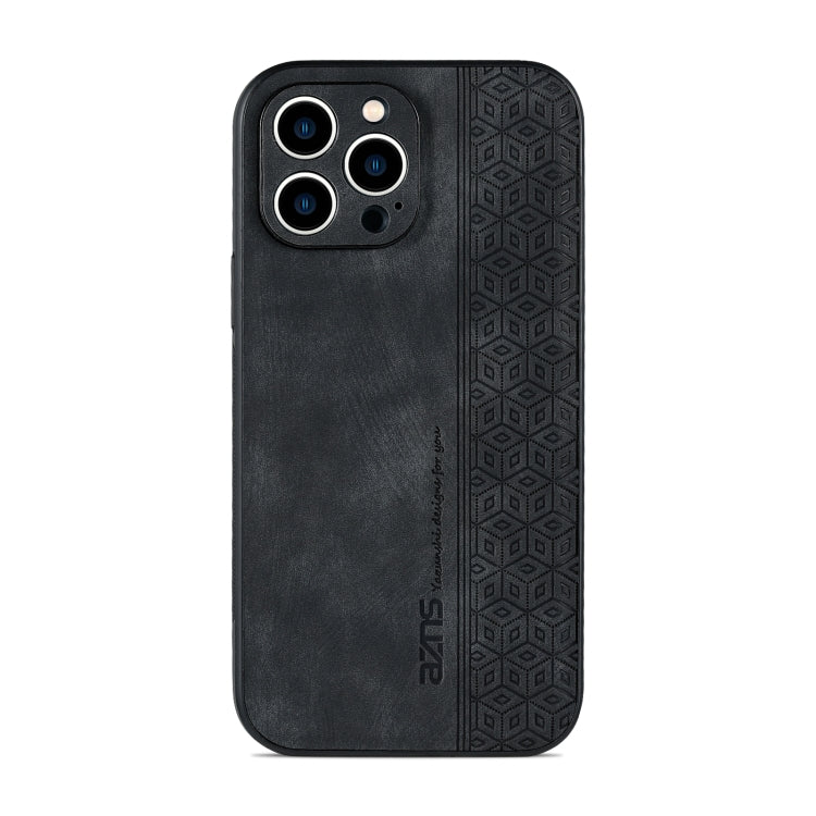 Custodia per telefono AZNS in pelle goffrata 3D, For iPhone 14 Pro Max, For iPhone 14 Pro, For iPhone 13 Pro Max, For iPhone 13 Pro