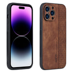Custodia per telefono AZNS in pelle goffrata 3D, For iPhone 14 Pro Max, For iPhone 14 Pro, For iPhone 13 Pro Max, For iPhone 13 Pro