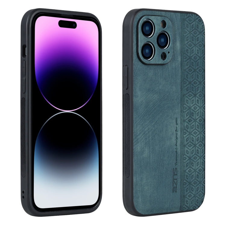 Custodia per telefono AZNS in pelle goffrata 3D, For iPhone 14 Pro Max, For iPhone 14 Pro, For iPhone 13 Pro Max, For iPhone 13 Pro