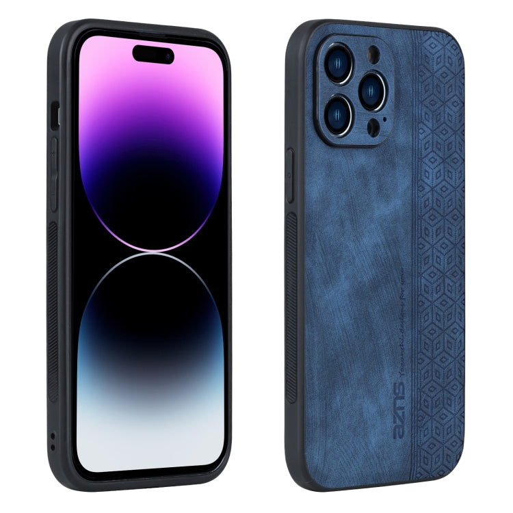 Custodia per telefono AZNS in pelle goffrata 3D, For iPhone 14 Pro Max, For iPhone 14 Pro, For iPhone 13 Pro Max, For iPhone 13 Pro