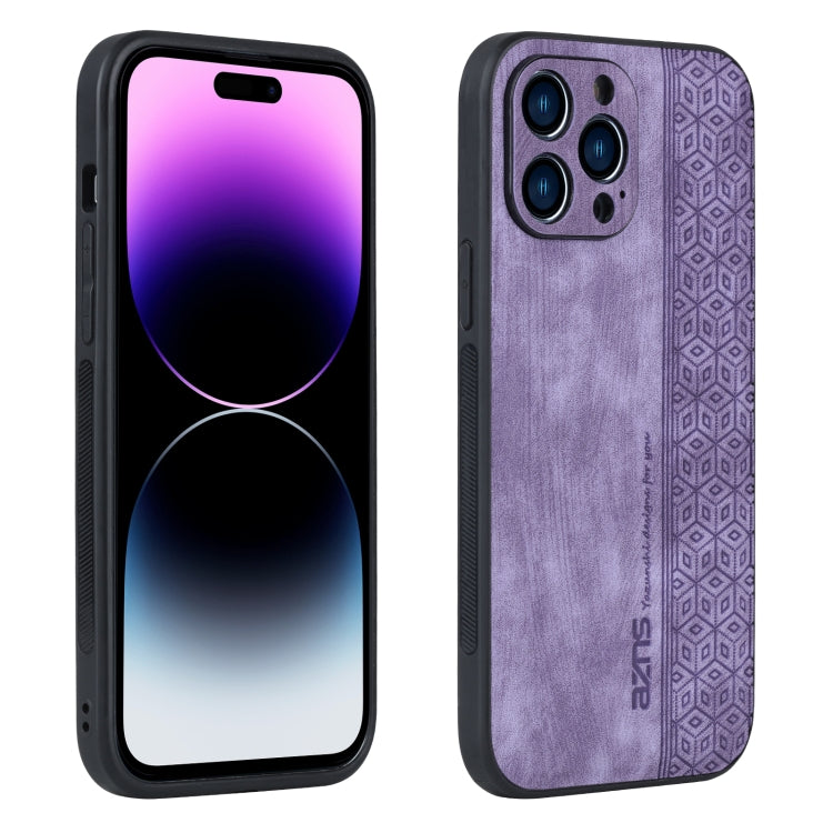 Custodia per telefono AZNS in pelle goffrata 3D, For iPhone 14 Pro Max, For iPhone 14 Pro, For iPhone 13 Pro Max, For iPhone 13 Pro