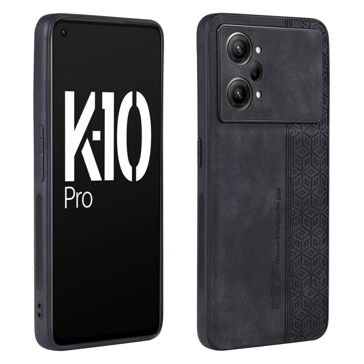 Custodia per telefono AZNS in pelle goffrata 3D, For iPhone 12 Pro Max, For iPhone 12 Pro, For OPPO K10 Pro 5G, For vivo S15