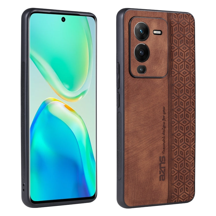 Custodia per telefono AZNS in pelle goffrata 3D, For iPhone 12 Pro Max, For iPhone 12 Pro, For OPPO K10 Pro 5G, For vivo S15
