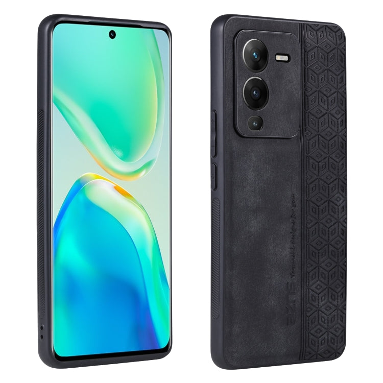 Custodia per telefono AZNS in pelle goffrata 3D, For vivo S15 Pro, For vivo S15e / T1 Pro, For vivo X80, For Huawei Enjoy 50 Pro / nova Y90