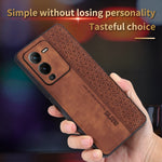 Custodia per telefono AZNS in pelle goffrata 3D, For vivo S15 Pro, For vivo S15e / T1 Pro, For vivo X80, For Huawei Enjoy 50 Pro / nova Y90
