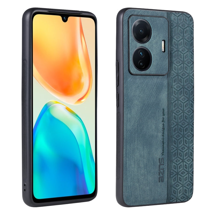 Custodia per telefono AZNS in pelle goffrata 3D, For vivo S15 Pro, For vivo S15e / T1 Pro, For vivo X80, For Huawei Enjoy 50 Pro / nova Y90