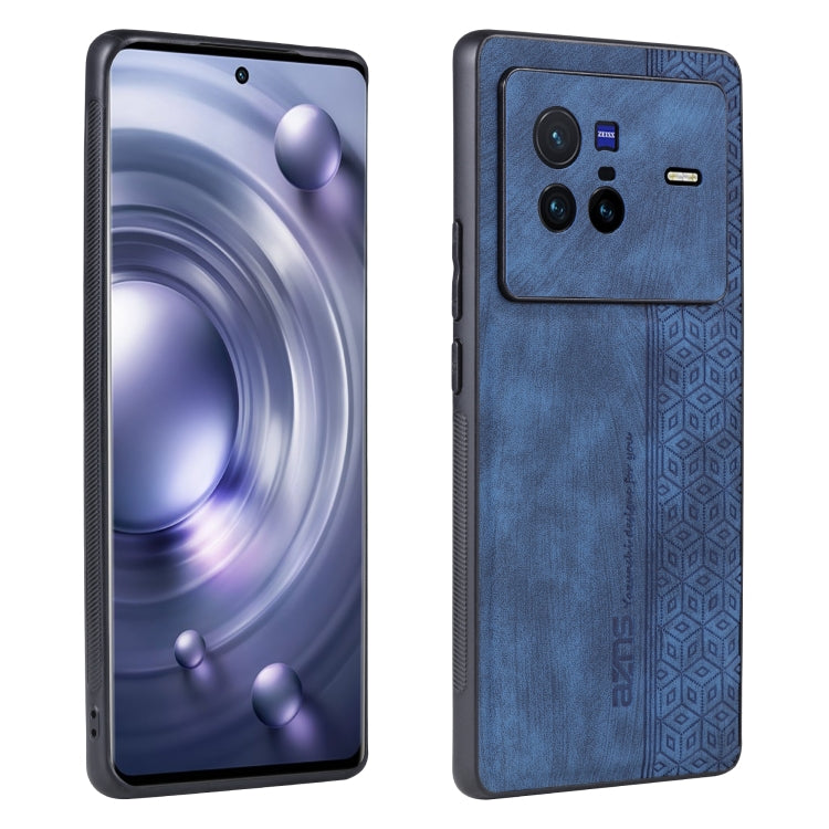 Custodia per telefono AZNS in pelle goffrata 3D, For vivo S15 Pro, For vivo S15e / T1 Pro, For vivo X80, For Huawei Enjoy 50 Pro / nova Y90
