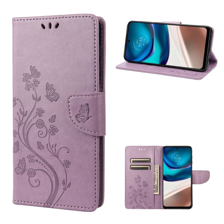 Custodia per cellulare in pelle con motivo floreale a farfalla, For Motorola Moto G42, For OnePlus 10T, For Samsung Galaxy A04
