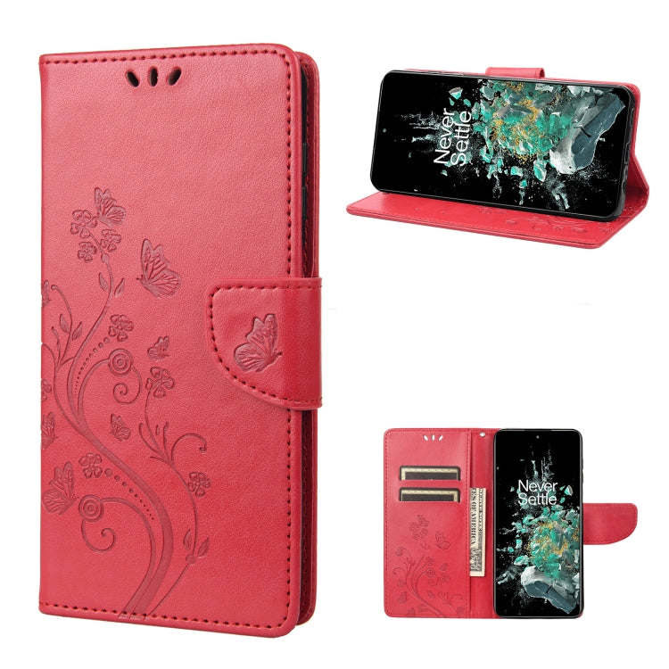 Custodia per cellulare in pelle con motivo floreale a farfalla, For Motorola Moto G42, For OnePlus 10T, For Samsung Galaxy A04
