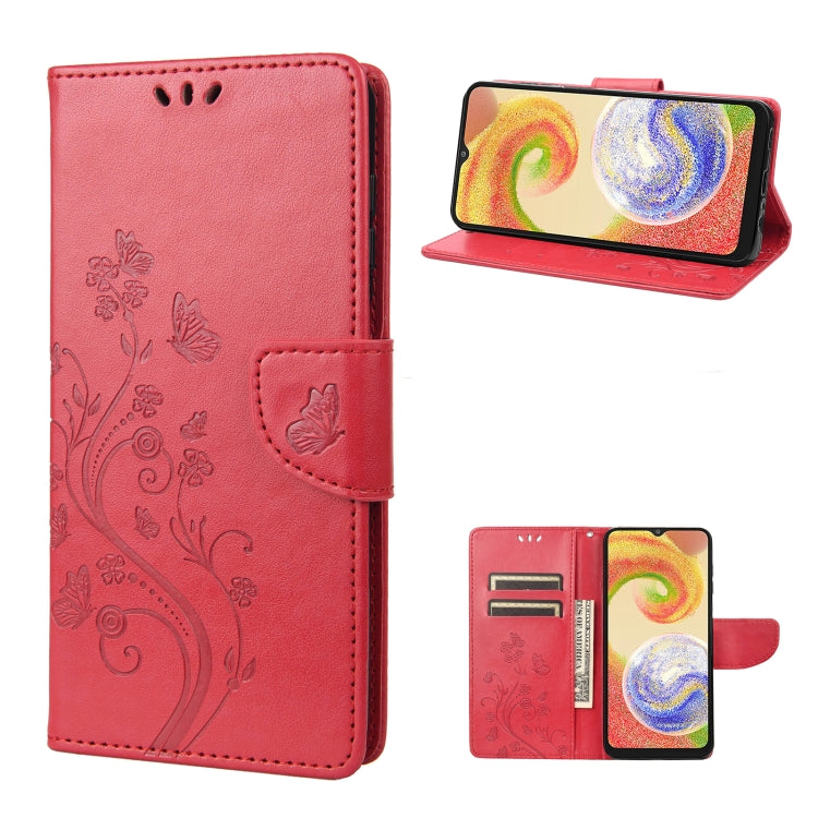 Custodia per cellulare in pelle con motivo floreale a farfalla, For Motorola Moto G42, For OnePlus 10T, For Samsung Galaxy A04