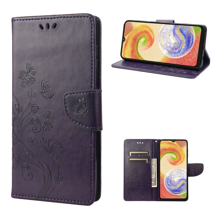 Custodia per cellulare in pelle con motivo floreale a farfalla, For Motorola Moto G42, For OnePlus 10T, For Samsung Galaxy A04
