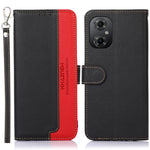 KHAZNEH Custodia per telefono RFID in pelle con texture Litchi, For Xiaomi Poco M4 5G, For Xiaomi Poco M5 5G / 4G