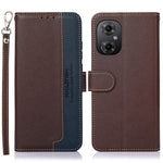 KHAZNEH Custodia per telefono RFID in pelle con texture Litchi, For Xiaomi Poco M4 5G, For Xiaomi Poco M5 5G / 4G