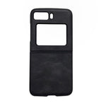 Custodia per telefono PU in pelle bovina, For Motorola Moto Razr 2022