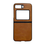 Custodia per telefono PU in pelle bovina, For Motorola Moto Razr 2022