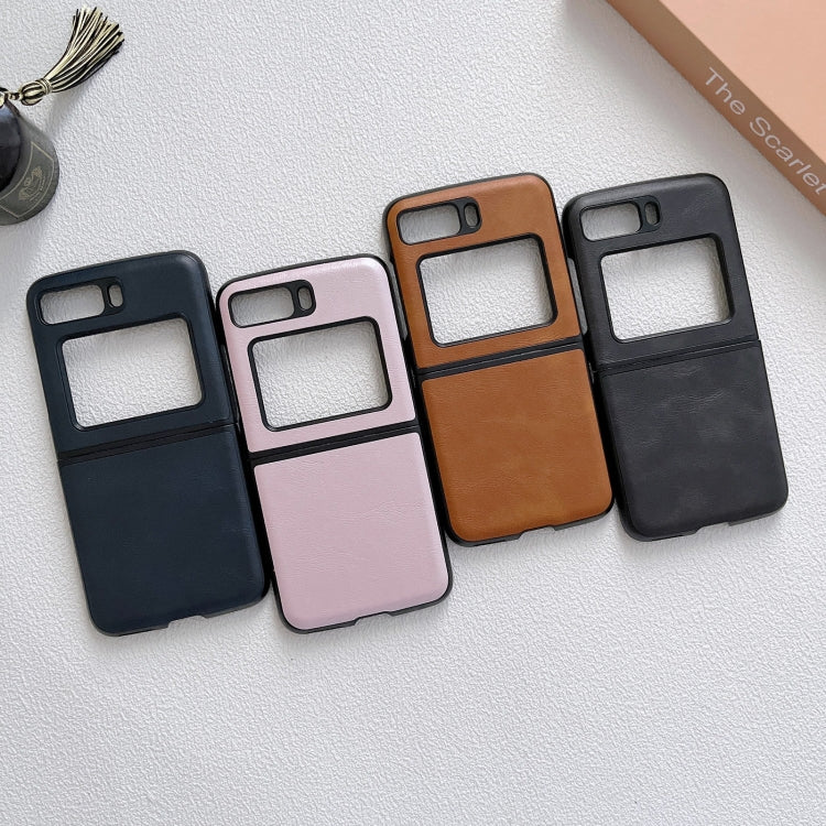 Custodia per telefono PU in pelle bovina, For Motorola Moto Razr 2022
