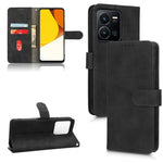 Custodia per telefono in pelle con vibrazione magnetica Skin Feel, For Realme V23 5G / OPPO A57 5G, For vivo Y22s / Y35, For Cubot X50, For Motorola Edge 30 Lite / 30 Neo