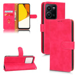 Custodia per telefono in pelle con vibrazione magnetica Skin Feel, For Realme V23 5G / OPPO A57 5G, For vivo Y22s / Y35, For Cubot X50, For Motorola Edge 30 Lite / 30 Neo
