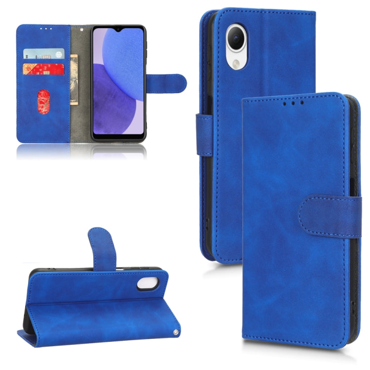 Custodia per telefono in pelle con vibrazione magnetica Skin Feel, For Samsung Galaxy A23e 5G / A23 5G / A23s JP Version, For Sony Xperia 5 IV
