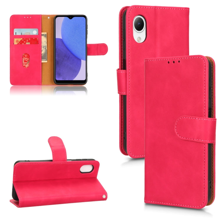 Custodia per telefono in pelle con vibrazione magnetica Skin Feel, For Samsung Galaxy A23e 5G / A23 5G / A23s JP Version, For Sony Xperia 5 IV