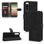 Custodia per telefono in pelle con vibrazione magnetica Skin Feel, For Samsung Galaxy A23e 5G / A23 5G / A23s JP Version, For Sony Xperia 5 IV