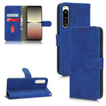 Custodia per telefono in pelle con vibrazione magnetica Skin Feel, For Samsung Galaxy A23e 5G / A23 5G / A23s JP Version, For Sony Xperia 5 IV